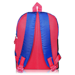 Printed Bag For Kids Kinder Garden | Nursery Stylish and Trendy Print - 14 Inches | 18L RED Unicorn