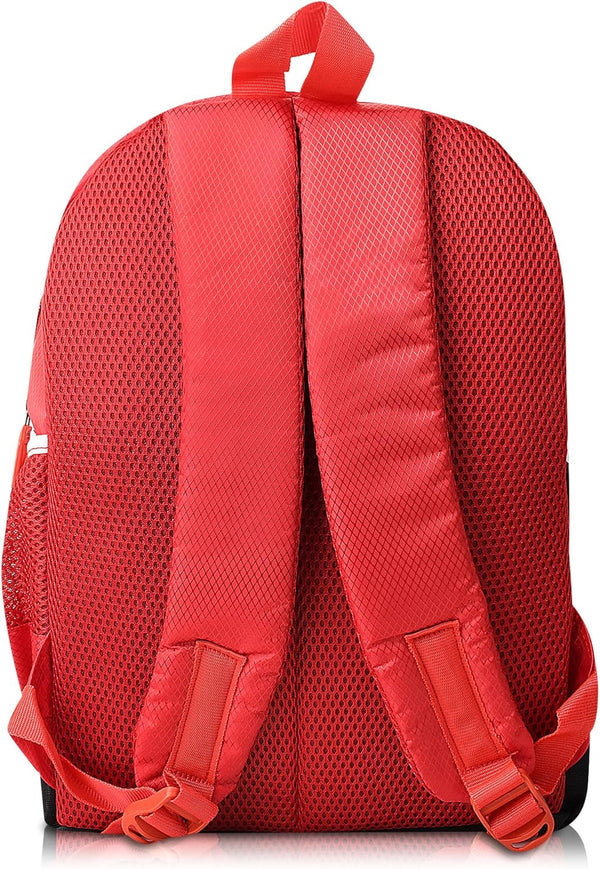 Stylbase Lightweight Polyester Casual Kids School Bag for Boys And Girls Car Cartoon Printed Waterproof Backpack Bag Ideal for Small Kids Bag lkg ukg nursery class 3-5 Years 14 inches