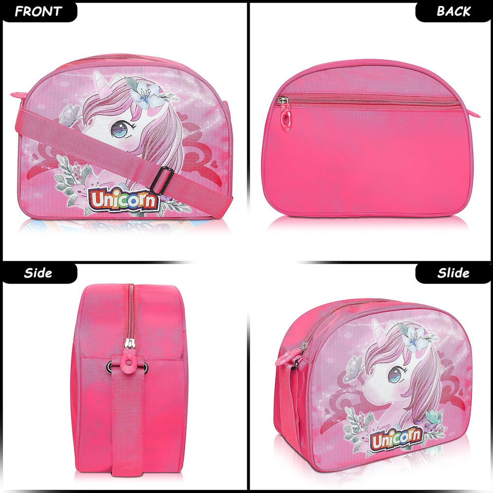 Stylbase 18" Polyester Car Duffle Bag for Kids' Travel, 15 cm, Pink Unicorn